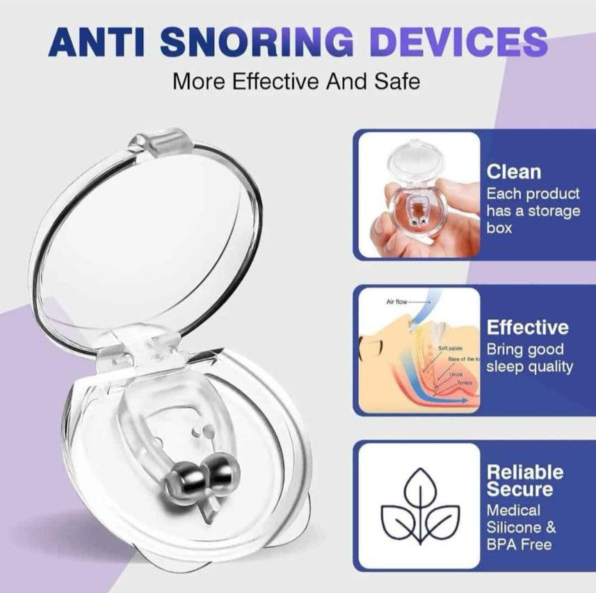 Mobil Lock – Appareil anti-ronflement en silicone médical