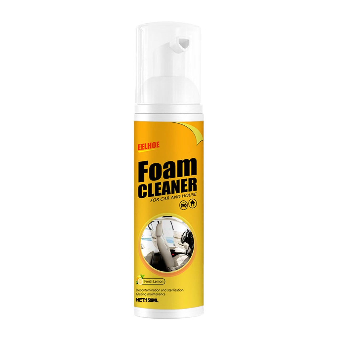 :  🫧 Nettoyant Mousse Multi-Usage – Intérieur Voiture & Maison