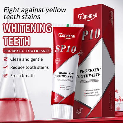 Dentifrice SP-10 Probiotiques – Nettoyage en profondeur & Anti-taches