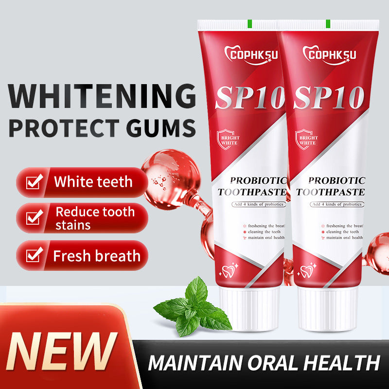 Dentifrice SP-10 Probiotiques – Nettoyage en profondeur & Anti-taches