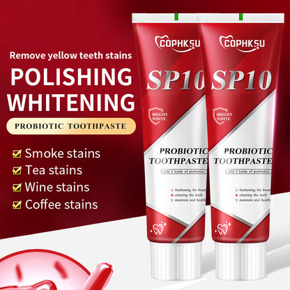 Dentifrice SP-10 Probiotiques – Nettoyage en profondeur & Anti-taches