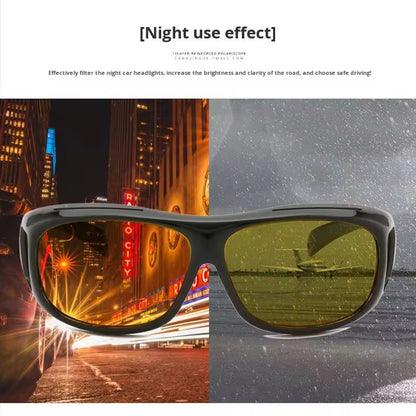 Lunettes HD Vision Anti-Éblouissement pour Conduite de Nuit et Soleil