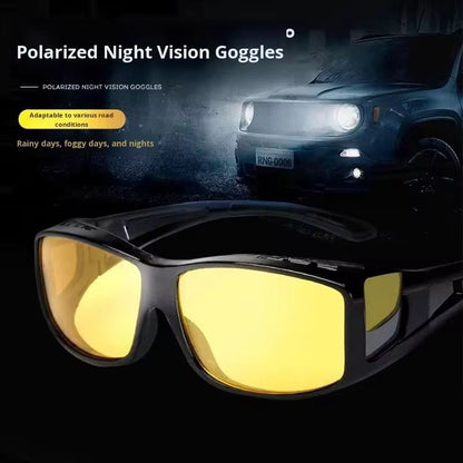 Lunettes HD Vision Anti-Éblouissement pour Conduite de Nuit et Soleil